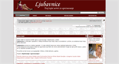 Desktop Screenshot of ljubavnice.com